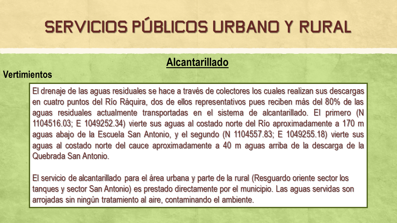 R Quira Servicios P Blicos Urbano Y Rural